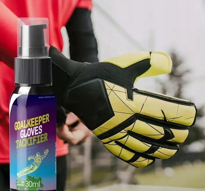 NAJLEPSZY KLEJ 30ml do Rękawic Bramkarskich w sprayu ORYGINAŁ REAL 30