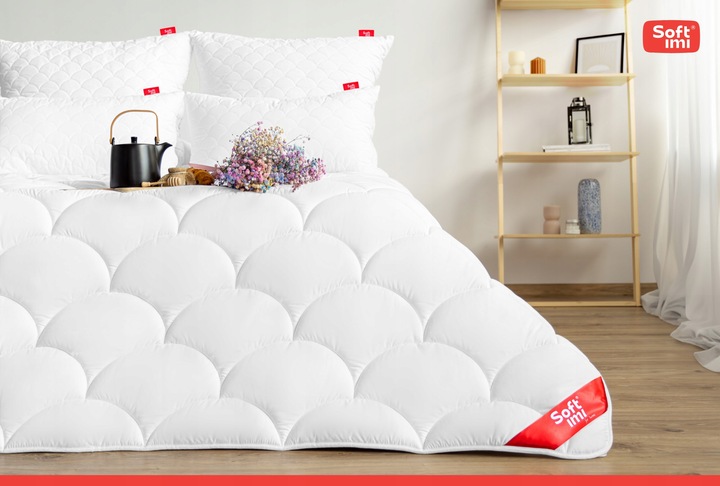 2X PODUSZKA ANTYALERGICZNA 45X45 PIKOWANA GRUBA NA ZAMEK JASIEK DO