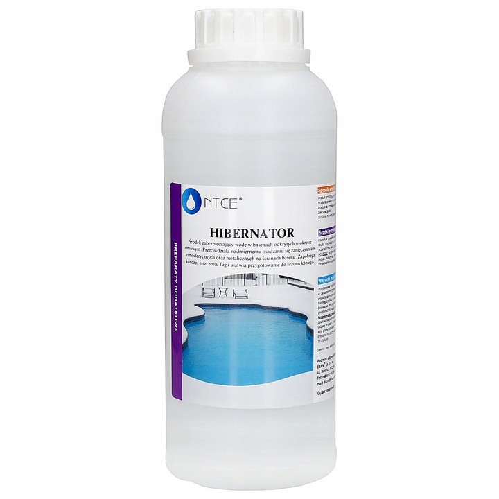 Silny środek do zimowania basenu hibernator do basenu na zimę 1l