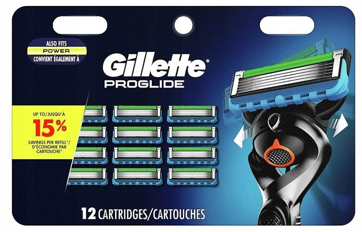 Wkłady Gillette Fusion5 Proglide Power 4 szt