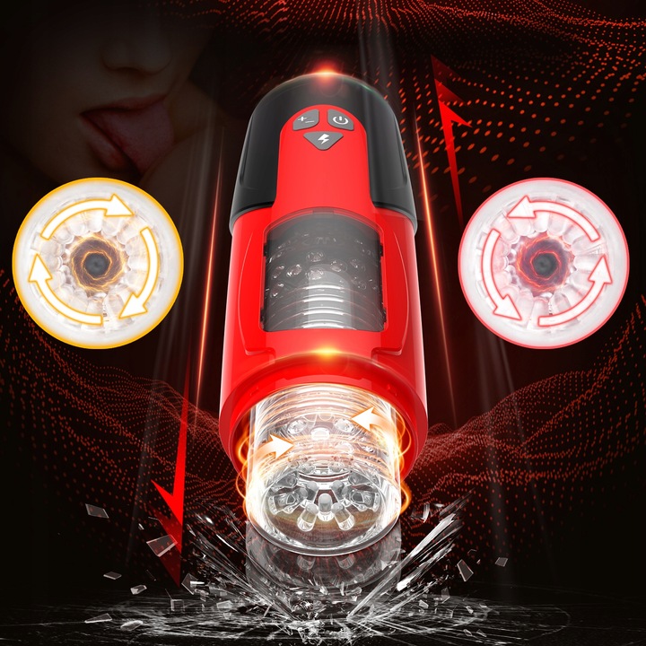 Automatyczny masturbator dla mężczyzn z 7 obrotowymi trybami