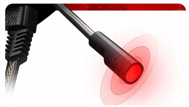 Lenovo Słuchawki GAMINGOWE LED Komputerowe dla Graczy nauszne z Mikrofonem