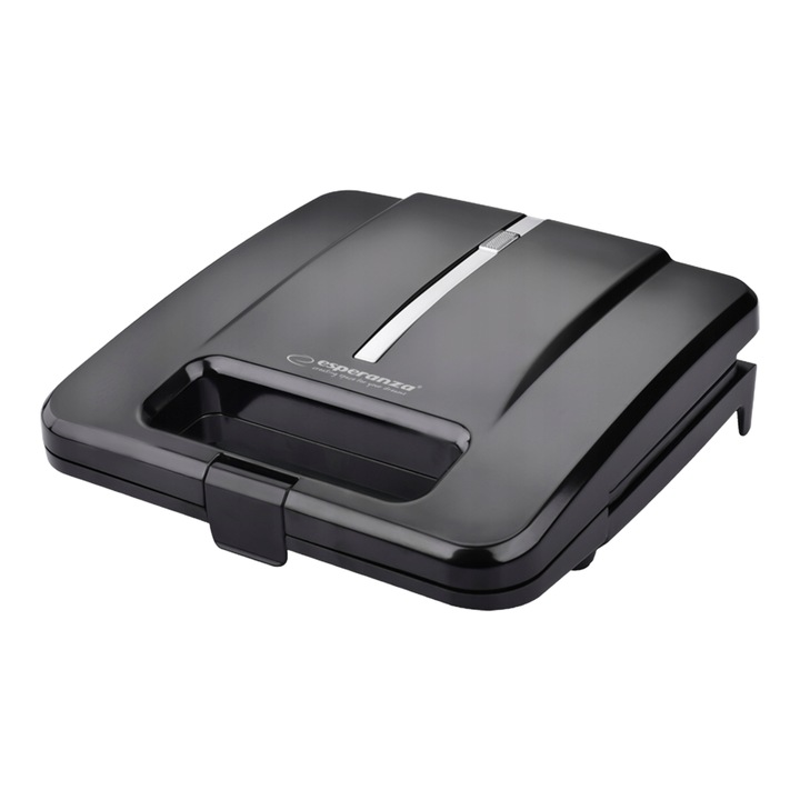 Opiekacz do kanapek Esperanza Parmigiano czarny 1000W