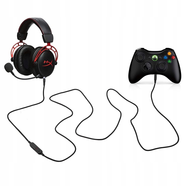 KABEL PRZEWÓD Z PILOTEM DO HyperX Alpha Cloud 1 2