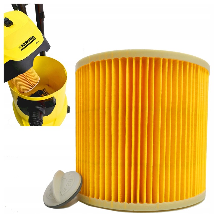 Worki do odkurzacza Karcher KARCHER WD3 200 MV3 SE4 10szt z filtrem