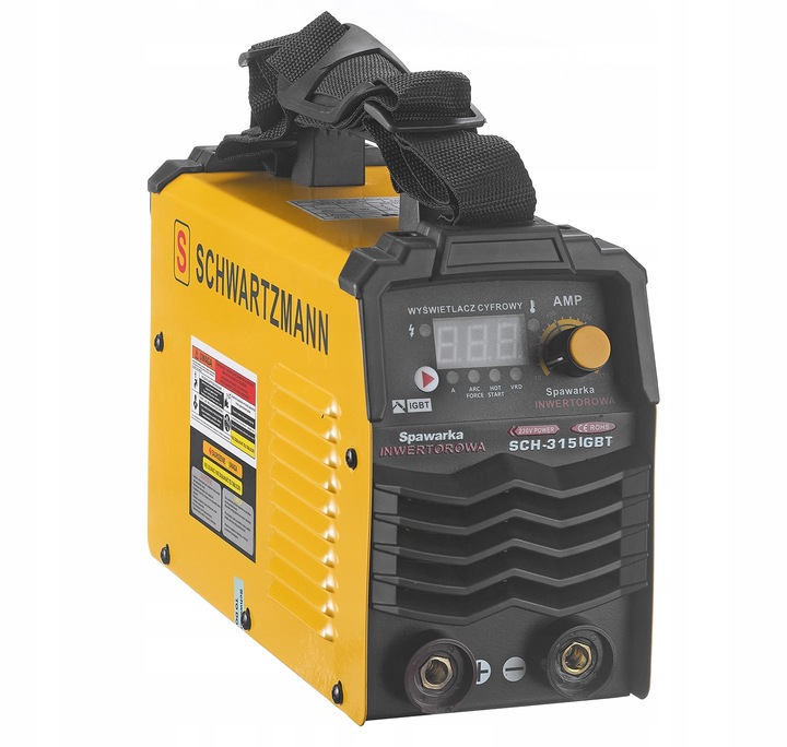 SPAWARKA INWERTOROWA INWERTEROWA 315A LCD MMA TIG KĄTOWNIK MASKA