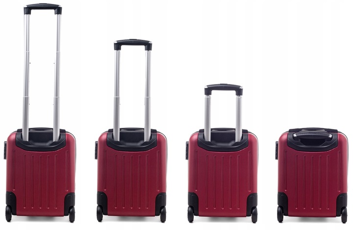 Mała walizka podróżna kabinowa BAGAŻ PODRĘCZNY RGL 40X30X20 KÓŁKA TORBA ABS