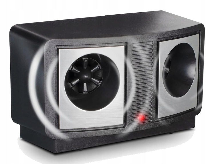 SKUTECZNY ODSTRASZACZ ULTRADŹWIĘKOWY GRYZONI MYSZY SZCZURÓW KUN