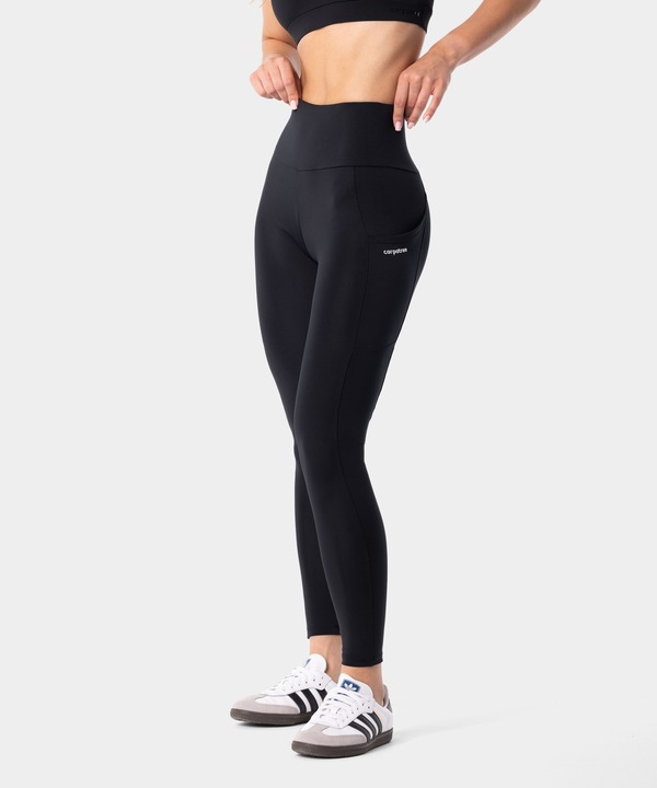 Legginsy damskie sportowe wysoki stan kieszenie Libra Carpatree L