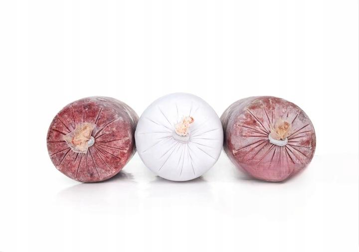 BATON WOŁOWY MIĘSO MROŻONE DLA PSA 100% BARF 10KG 20 x 0,5KG WOŁOWE KARMA