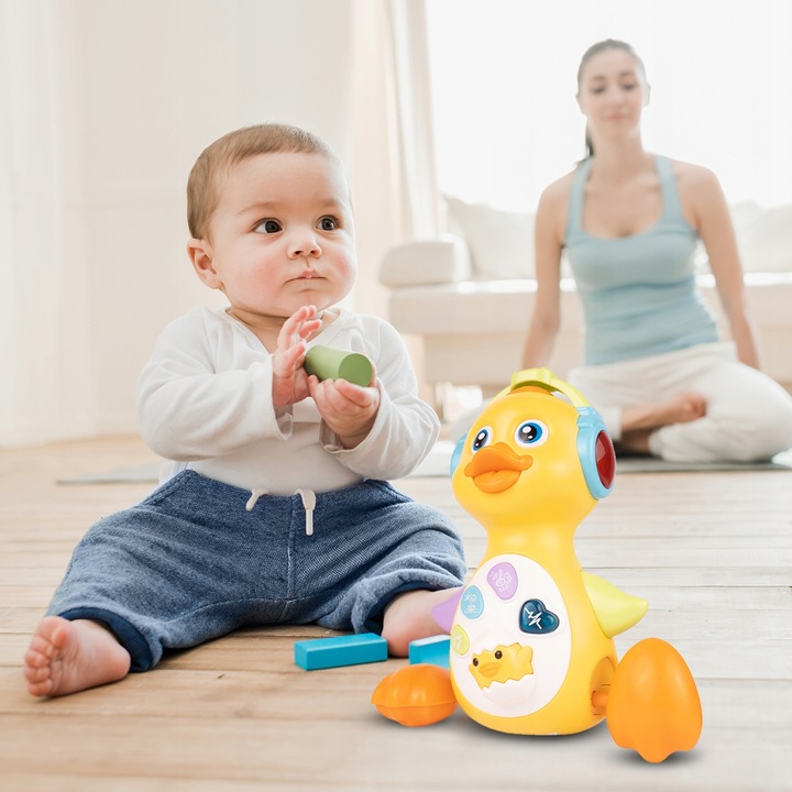 KACZUSZKA KACZKA INTERAKTYWNA EDUKACYJNA MUZYCZNA ŚPIEWA TAŃCZY CHODZI