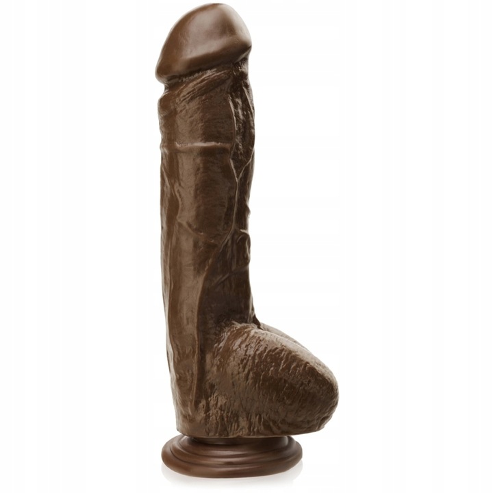 MEGA WIELKI PENIS GRUBE SEX DILDO DONG - 25cm DŁUGOŚCI, ŚREDNICA 5cm