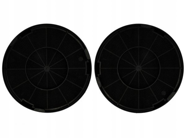 Komplet 2 x Filtr węglowy okapu 20cm Faber AEG Ariston Zanussi