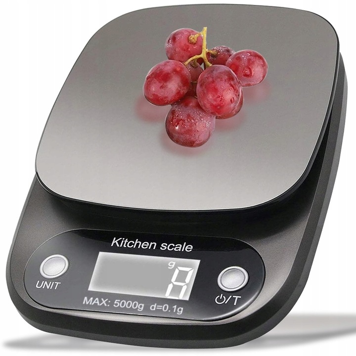 WAGA KUCHENNA ELEKTRONICZNA PRECYZYJNA LCD DIETETYCZNA + BATERIE