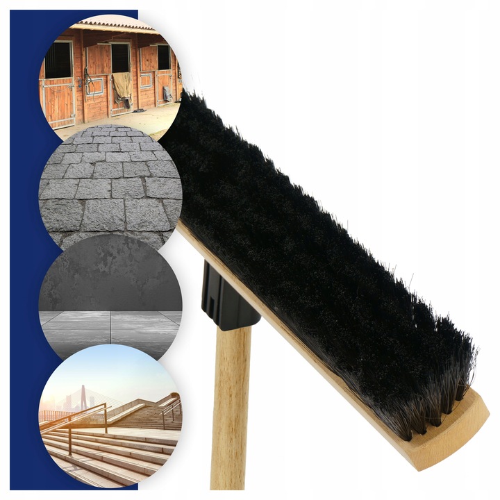 MIOTŁA SZCZOTKA 60 ULICÓWKA PCV ZAMIATACZ ZMIOTKA DO ZAMIATANIA Z