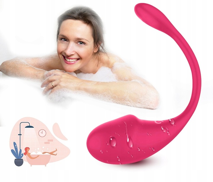 WIBRATOR DLA PAR STEROWANY APLIKACJĄ TELEFONEM WIBRUJĄCE JAJKO APP