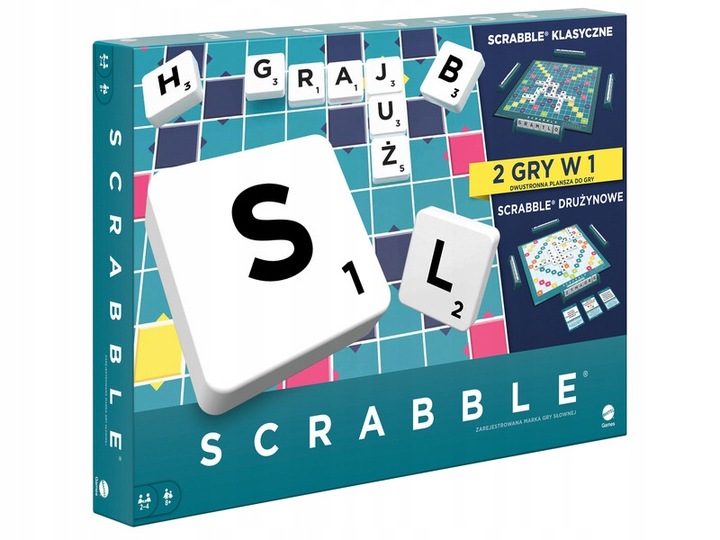 Gra planszowa SCRABBLE Original HXM53