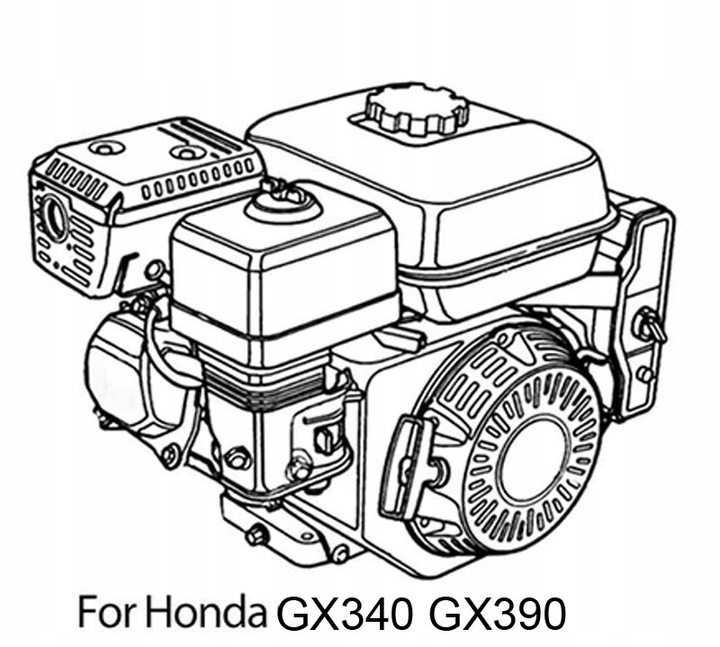 STARTER ROZRUSZNIK DO SILNIKA HONDA GX340 GX390
