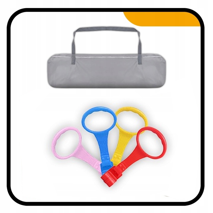 KOJEC DLA DZIECI PREMIUM 150x180 SUCHY BASEN 4 UCHWYTY TORBA