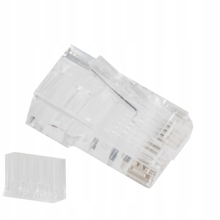 50X WTYK WTYKI KOŃCÓWKI WTYCZKA RJ45 8P8C UTP KAT.6 Z PROWADNICĄ LANBERG