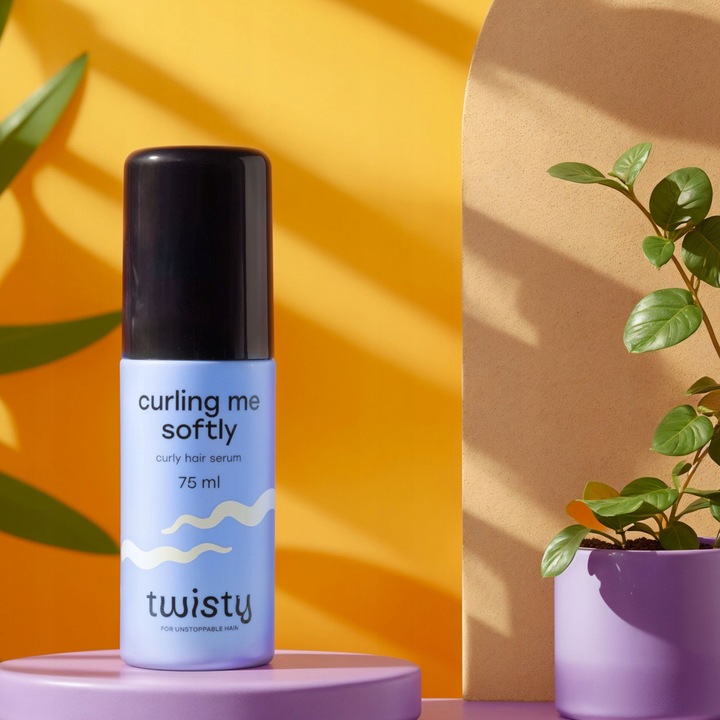 OLEJEK do WŁOSÓW KRĘCONYCH ochronne SERUM ułatwia rozczesywanie TWISTY