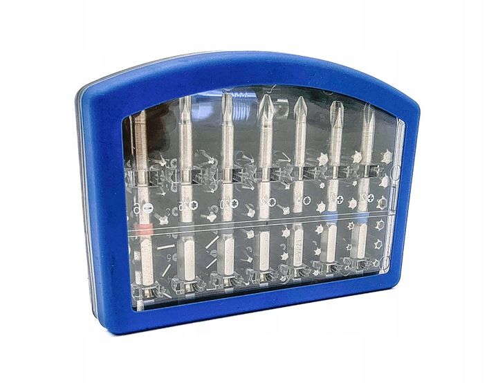 ZESTAW BITY KOŃCÓWKI IMBUS HEX TORX PH PZ 56 ELEMENTÓW