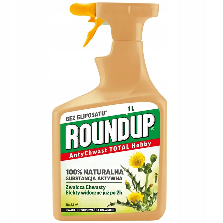 Silny Środek na Chwasty Roundup AntyChwast Środek Chwastobójczy 1L