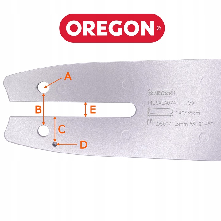 PROWADNICA DO STIHL MS230 MS250 MS170 MS180 | 14" 35CM 3/8" ŁAŃCUCH