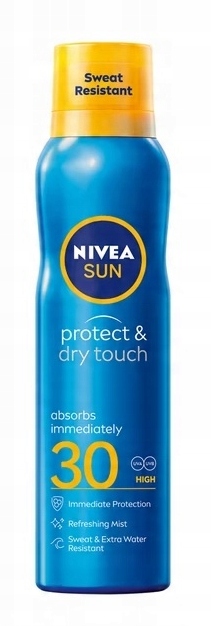 NIVEA SUN SUCHA MGIEŁKA DO OPALANIA SPF30 Z FILTREM PROTECT & DRY TOUCH