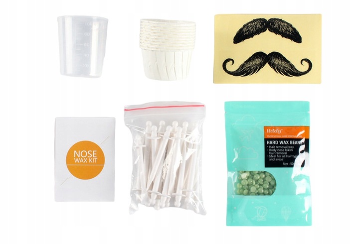 WOSK TWARDY DROPSY DO DEPILACJI BEZPASOWEJ NISKOTEMPERATUROWY 5X100 g