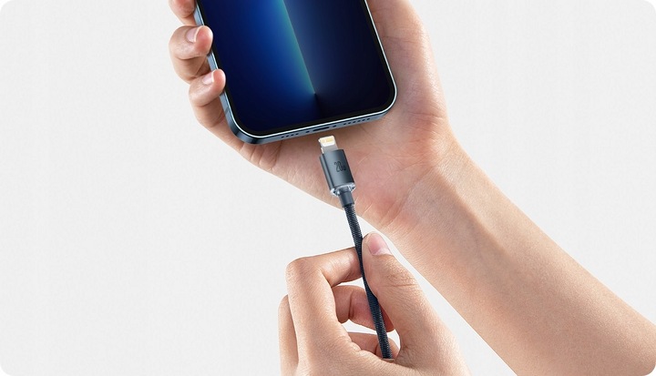 BASEUS KABEL PRZEWÓD USB-C - LIGHTNING DO IPHONE SZYBKIE ŁADOWANIE PD 20W