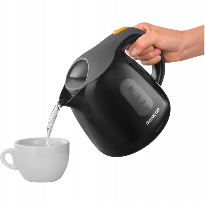 Czajnik elektryczny turystyczny Sencor SWK 1101BK 1100W 1L Czarny