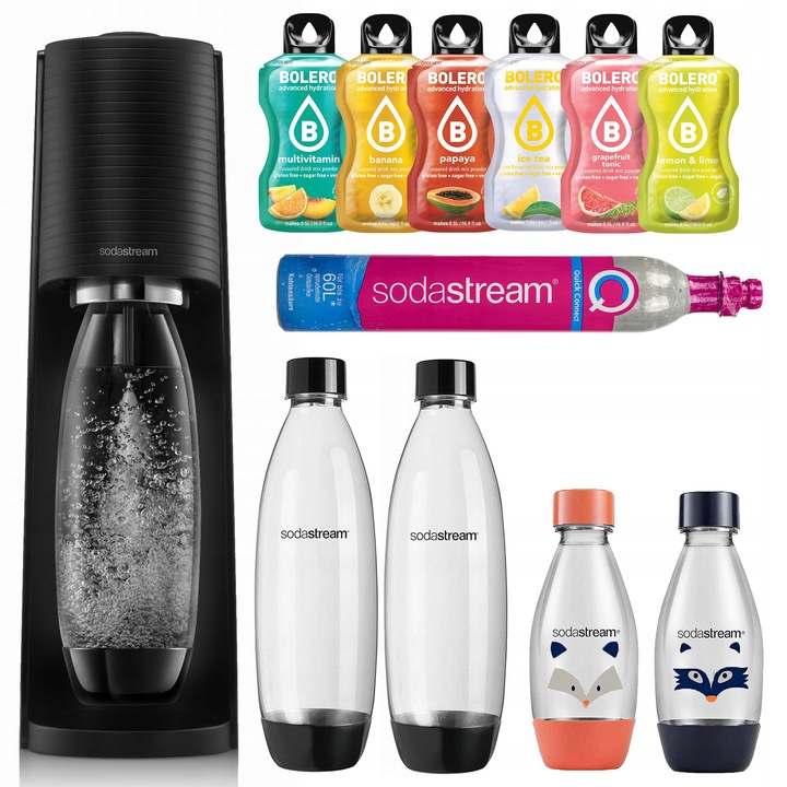 Sodastream Terra Saturator Do Wody Gazowanej Nabój 4 Butelki 2x1L
