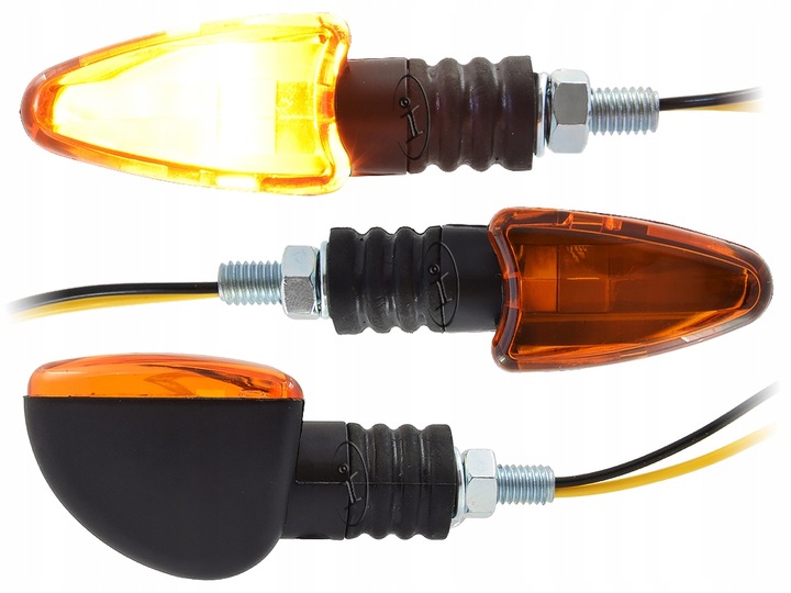 KIERUNKOWSKAZY UNIWERSALNE POMARAŃCZOWE ŻARÓWKA 12V 23W HOMOLOGACJA - PARA