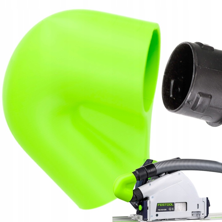 Kolanko kątowe zagłębiarki Festool TS 55 koniec haczenia węża WPUST