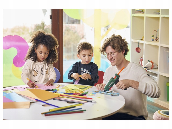 PISTOLET DO KLEJU NA GORĄCO PARKSIDE PHP 500 STACJA + KLEJ 11mm Nowy