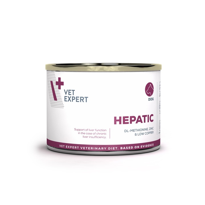 VET EXPERT HEPATIC DOG 6x200g weterynaryjna pies niewydolność wątroby
