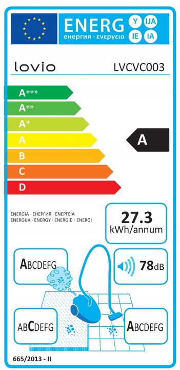 Odkurzacz bezworkowy cyklonowy DOMOWY HEPA CICHY MOCNY 15w1 LOVIO