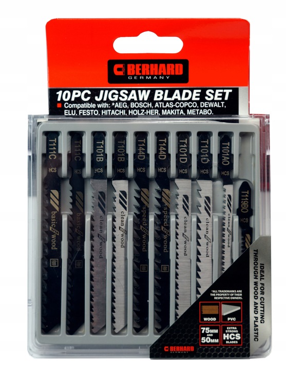 WYRZYNARKA BERHARD PRZECINARKA + ZESTAW BRZESZCZOTÓW