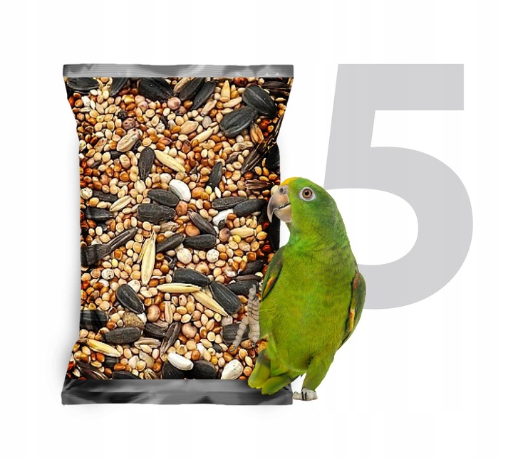 5kg Champi karma PREMIUM pokarm dla papug średnich Nimfy rozelli