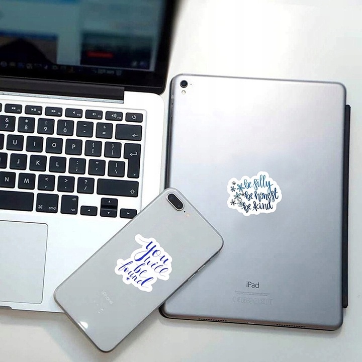 STICKER BOMB NAKLEJKI NA LAPTOPA NEONOWE MIX 50szt