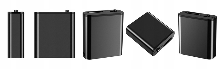 Mini Dyktafon Szpiegowski Mały 16GB Detekcja DSP Magnes Brelok