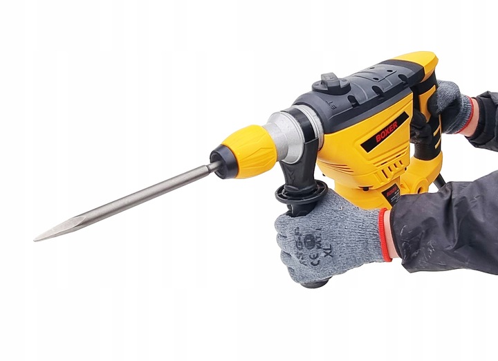 MŁOT UDAROWY MŁOTOWIERTARKA UDAR SDS+ ZESTAW 3350w 6J + DŁUTA WIERTŁA