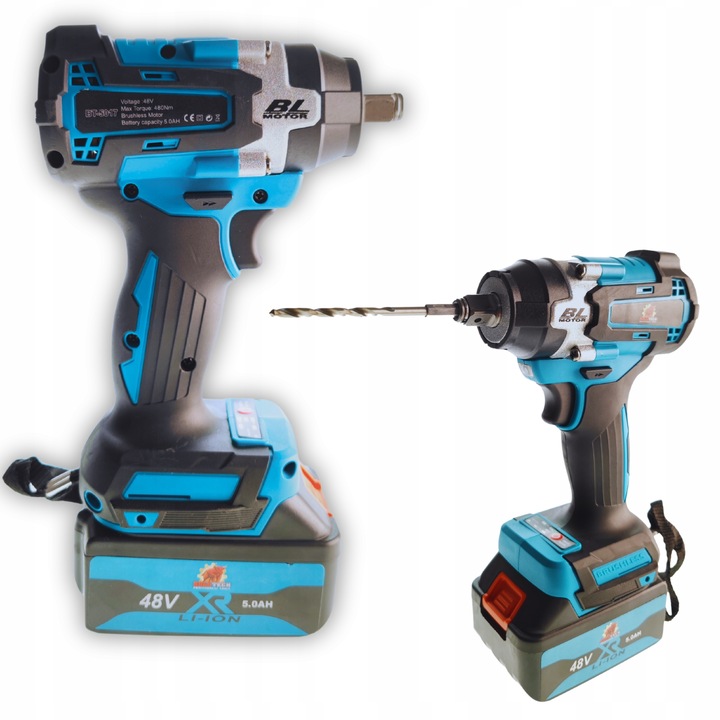 ZESTAW 6W1 WKRĘTARKA KLUCZ UDAROWY MŁOTOWIERTARKA SZLIFIERKA PIŁA