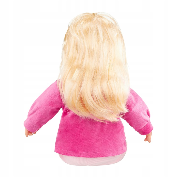 Lalka bobas jak żywa duża 56cm miękka interaktywna mówi śpiewa 2języki uczy