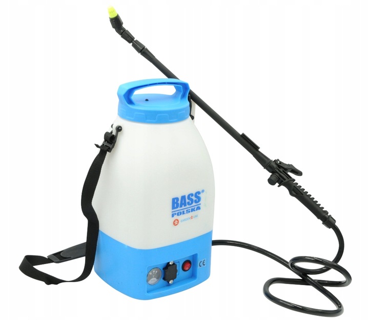 OPRYSKIWACZ AKUMULATOROWY ELEKTRYCZNY CIŚNIENIOWY ROZPYLACZ 6L BASS