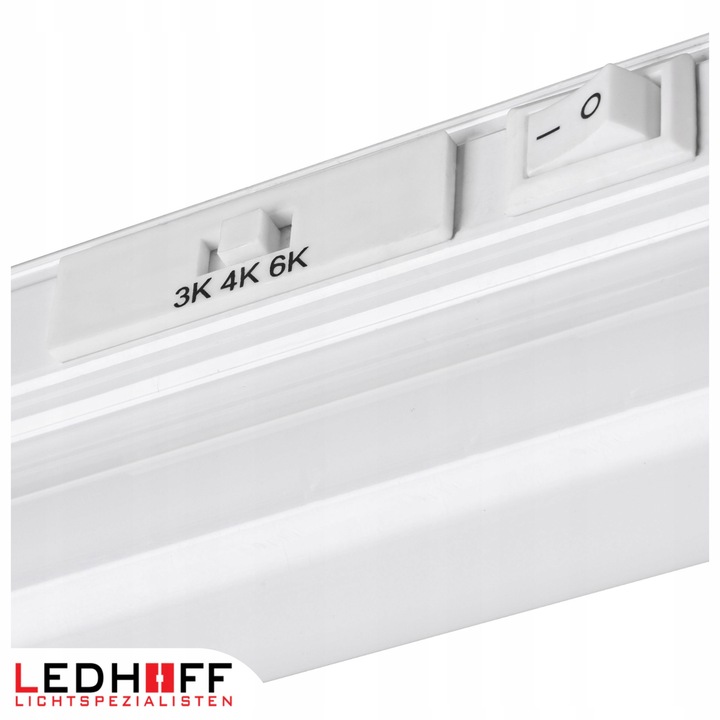 Listwa podszafkowa LED oprawa meblowa do kuchni 3 barwy światła 120cm