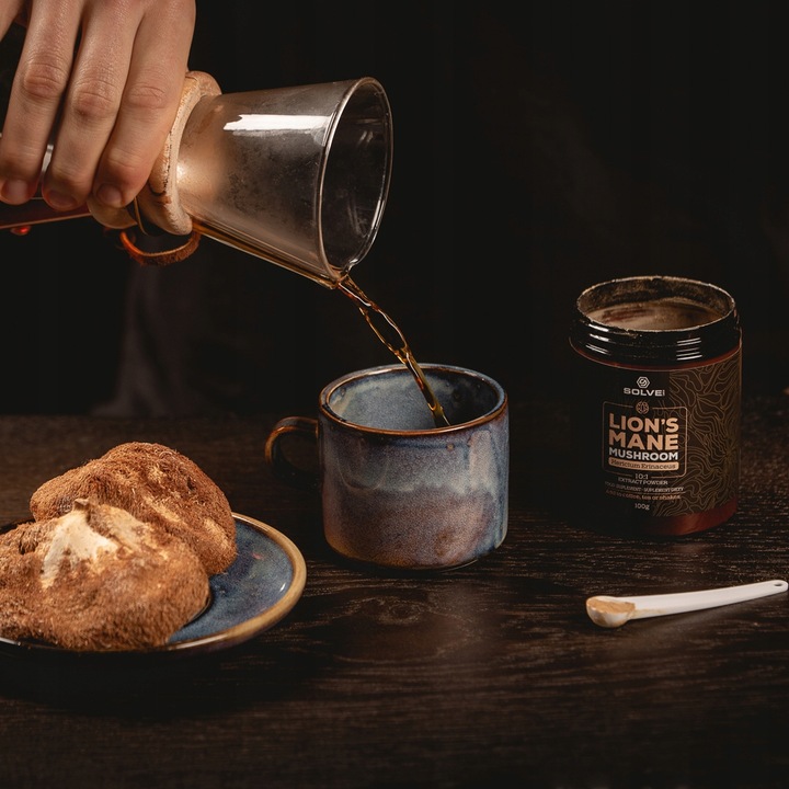 SolveLabs Lion's Mane Soplówka Jeżowata 10:1 100g
