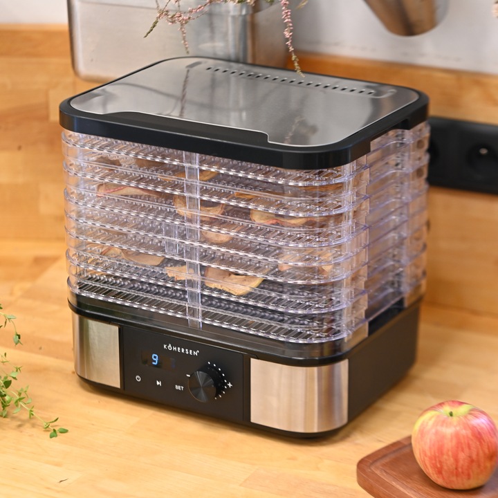 DUŻA Suszarka do grzybów 7 TACEK! warzyw owoców ziół Kohersen MAX