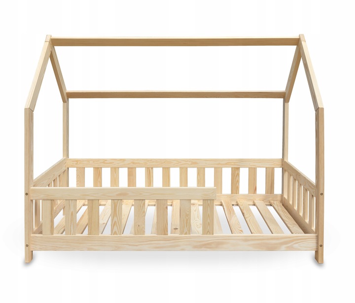 Łóżko sosnowe Domek 80x160cm